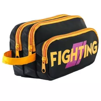 Multi-layered English Letter Pencil Bag Zipper Pen Pencil Case Stationery Storage Bag School