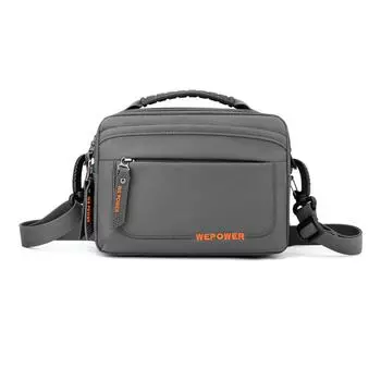 Multi-pockets Men s Shoulder Bag Multifunctional Nylon Waist Bag Business Crossbody Bag Work