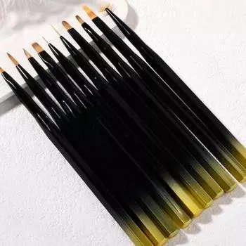 Multi Styles Nail Art Pen Exquisite Practical Fine Workmanship DIY Абстрактный инструмент красоты 12