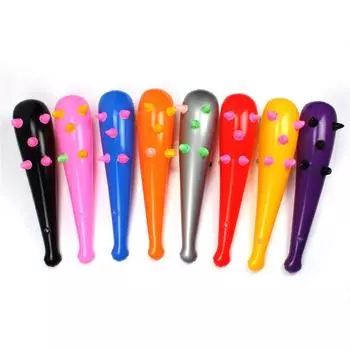 Multicolored Inflatable Hammer Balloons Inflatable Sticks Inflatable Ball Toys Party Supplies Random color