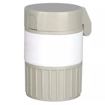 Многофункциональный 4 в 1 разделитель лекарств, контейнер для лекарств с лезвием из нержавеющей стали