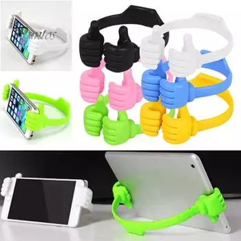 Многофункциональный универсальный держатель для телефона 5–11 дюймов, подставка для планшета, ленивый кронштейн для iPhone iPad чёрный