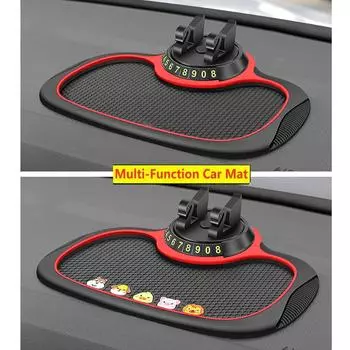 Многофункциональный автомобильный противоскользящий коврик, автомобильный держатель для телефона, нескользящее липкое антискользящее крепление для мобильного телефона, силиконовый коврик для приборной панели автомобиля