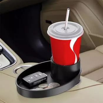 Multifunction Car Seat Cup Holder Storage Car Water Cup Holder Children Travel Food Snake Table Car Organizer accessories розовый