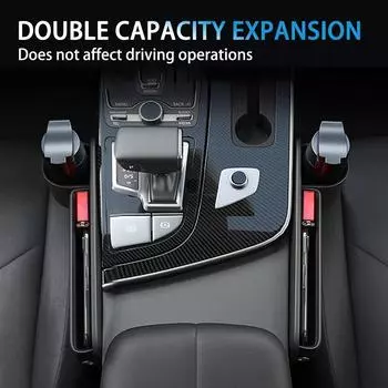 Multifunction Car Seat Gap Organizer Storage Box Side Storage Box Driver Front Auto Seat Gap Filler Organizer In the Car