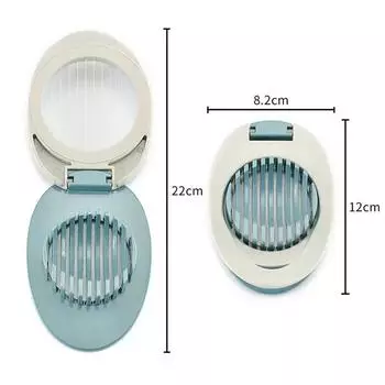 Multifunction Egg Slicers Section Cutter Divider Plastic Egg Splitter Cut Egg Device Creative Eggs Cutter Tools Kitchen Gadget