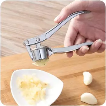 Multifunction Garlic Press Crusher Stainless Steel Kitchen Cooking Ginger Squeezer Masher Handheld Ginger Mincer Tools Garlic