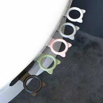 Multifunction Toilet Seat Lifter Toilet Lifting Device Avoid Touching Toilet Lid Handle Ring Shape Pot Seat Lifter Wc Accessorie белый