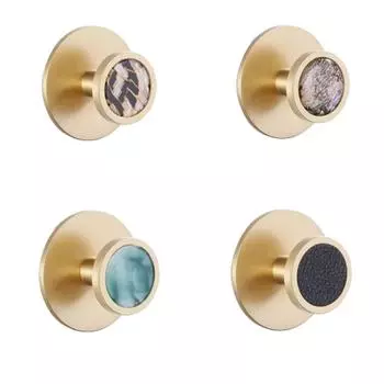 Multifunction Towel Hooks Brass Rack Wall Hangings Wall Hook Bathroom Kitchen Hallway Wall Style 6