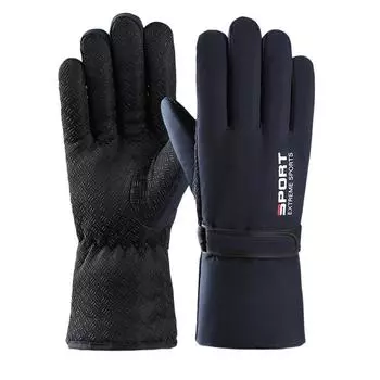 Multifunction Winter Ski Gloves Keep Warm Driving Gloves Fashion Men Mittens Female