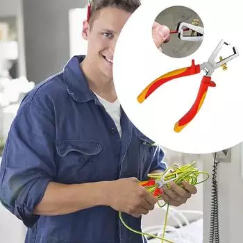 Multifunction Wire Plier Tool Wire Splicer Cable Stripper Electrical Wire Stripping Tool Multi-Purpose Professional Wire CHINA