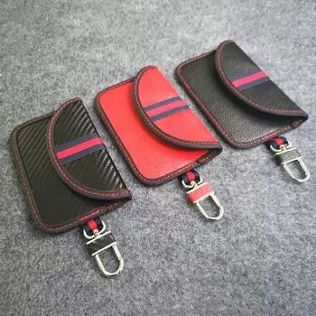 Multifunctional Anti-radio Frequency Identification Car Anti-Theft RFID Key Case Car Key RFID Signal Blocking Pouch Key Case