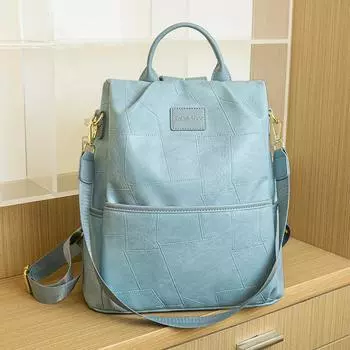 Multifunctional Bag Fashion Large Capacity Anti-theft Backpack Backpack Women s Hand Bill Shoulder Travel Bag