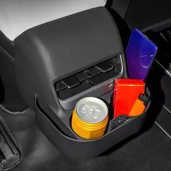 Multifunctional Beverage Bottle Holder Rear Air Vent Cup Holder Car Drinks Holder Center Console Cup Bracket for Tesla Model 3/Y CHINA