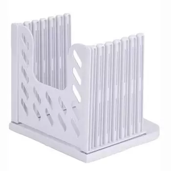 Multifunctional Bread Cutter Handheld Convenient Bread Slicer Kitchenware Uniform Slices Precise Bread Slicing Guide Easy To Use Colorful Package белый