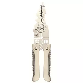 Многофункциональный обжимной кабельный резак из нержавеющей стали, регулируемый автоматический инструмент для зачистки проводов, противоскользящее разветвление проводов