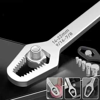 Multifunctional Double End Box Wrench 3-17mm 8-22mm Hexagonal Solid Wrench for Tightening Various Diameter Screws and Nuts