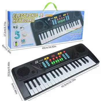 Multifunctional Electronic Organ With Usb Microphone, Simulated Early Education Enlightenment Music Piano, Children S Toys