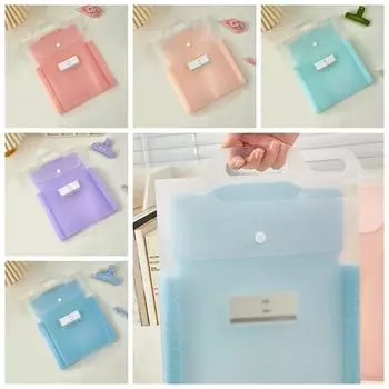 Multifunctional Expanding File Organizer Desktop Storage A4 File Bag Projects синий