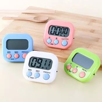 Multifunctional Kitchen Timer with Large Screen - Countdown & Stopwatch Default