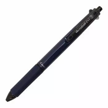 Multifunctional pen Acroball ballpoint pen BKHA 2+1 2-color (black/red) 0.5mm+Sharp [Navy]