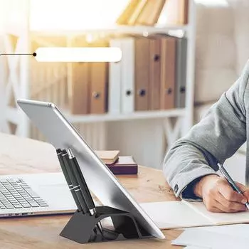 Многофункциональный держатель для ручек, держатель для мобильных телефонов, офисные принадлежности, настольные аксессуары для всех мобильных телефонов, устойчивый