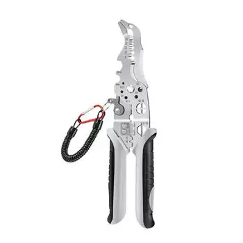 Multifunctional Professional Elbow Wire Stripper Crimper Hand Cutter Electrician Cable Tools Tool Tool Pliers Crimping Wiri V0f0