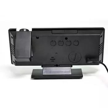 Multifunctional Projection Alarm Clock, Student Dedicated LED Large Screen Digital Electronic Clock, Night Light and Silent Home