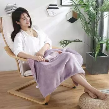 Multifunctional Winter Warm USB Heated Electric Blanket Home Office Travel Rug