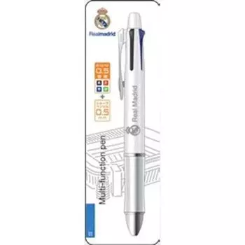 Multifunctional writing instrument FOOTBALL STATIONERY Doctor Grip Real Madrid PBKHDF150EFPMW [PILOT 4+1] (White Swing) белый