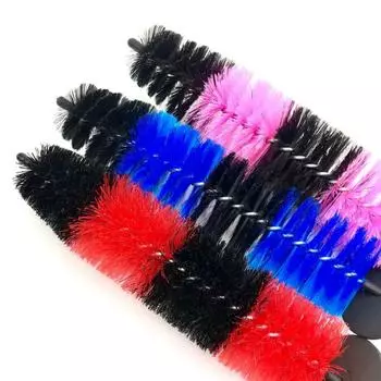 Multifunctionele Wiel Wasborstel Auto Truck Motor Grille Wiel Wassen Borstel Band Reinigingstool Lang Gemakkelijk Te Bere красный