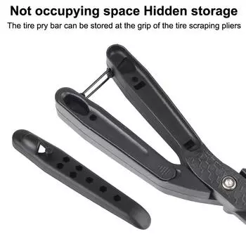 Multiple accessories Durable Portable tools Repair pliers Tire repair Repair tool Tire repair pliers Outdoor repair tools чёрный
