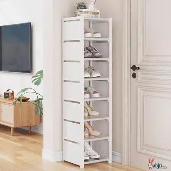 Multiple Layers Shoe Organize Space Saving Wall Corner Stackable Shelf Adjustable Saving Cabinet Dustproof Shoe Rack Organizer