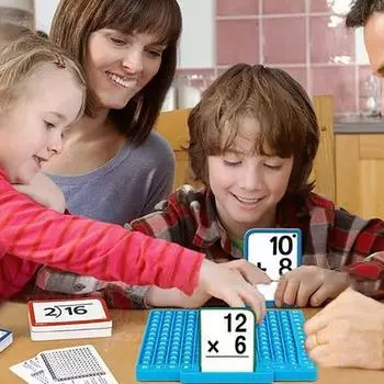 Multiplication Flash Cards Math Board Math Manipulatives Math Flash Cards Math Games For Kids Ages 6-12 Time Table