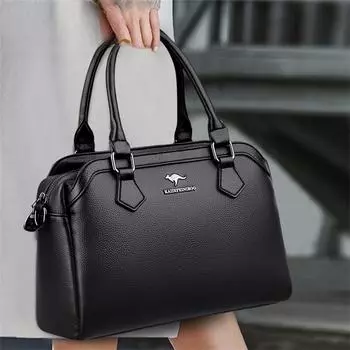 Сумки и кошельки с несколькими карманами, мягкая кожаная сумка через плечо, роскошная дизайнерская сумка-мессенджер через плечо, элегантная сумка-тоут для женщин