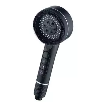 Multipurpose Shower Sprayer Set with Hot and Cold Water Mixing Valves Bathroom Accessory for Personalize Daily Use чёрный