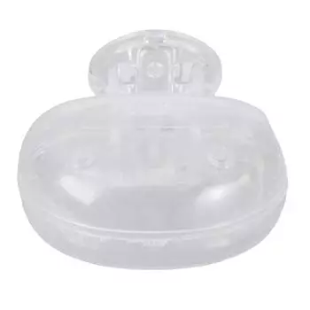 Multipurpose Travel Toothbrush Case Clear Portable Holder Protectors for Camping Gym Business Trip Use прозрачный