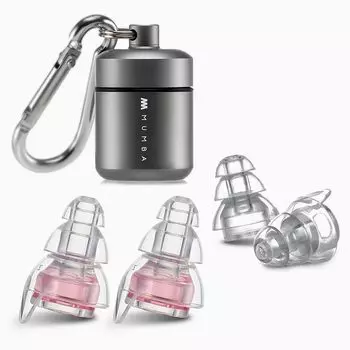 Mumba высококачественные концертные беруши многоразовые музыкантские беруши для диджеев музыкальных фестивалей с коробкой для хранения 24 дБ передовая технология фильтрации беруши для