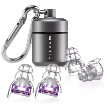 Mumba высококачественные концертные беруши многоразовые музыкантские беруши для диджеев музыкальных фестивалей с коробкой для хранения 24 дБ передовая технология фильтрации беруши для