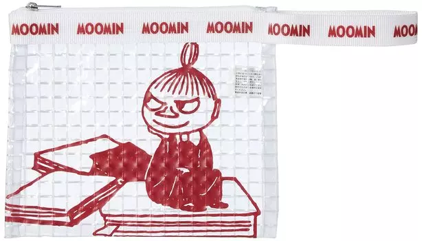 Муми-тролль Прозрачная серия Плоский кошелек Малышка Мю