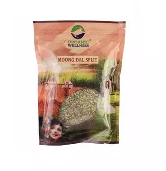 Мун Дал (Фасоль азиатская) (450 г), Moong Dal Split, Organic Wellness