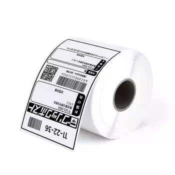 MUNBYN Коммерческая этикетка Термоэтикетка Наклейка Этикетка Наклейка Размер эквивалента A6 Термоэтикетка Наклейка FBA Принтер этикеток Термоэтикетка 100 x 150 мм