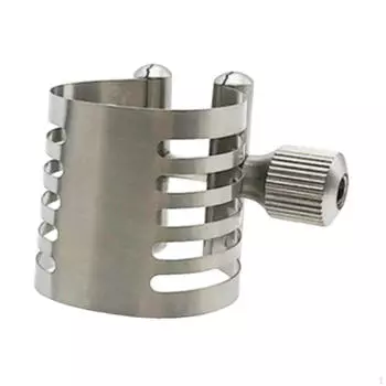 Мундштук для саксофона, лигатура, аксессуар из нержавеющей стали, практичная и прочная замена alto sax