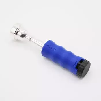 Мундштук для трубы Практика Латунь Тренажер для гудения Новый Тренировочный инструмент для гудения Латунный инструмент ЛАТУННЫЙ ДИЗАЙН [Модель 2025] Разминка (Цвет синий)