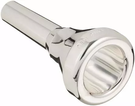 Мундштук King для маршевого медного эуфониума/тромбона с серебряным покрытием (Толстая трубка) [K-EU] Только,