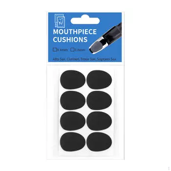 Мундштук Подушечка для саксофона es Легкий противоскользящий инструмент Части для защиты губ White Small