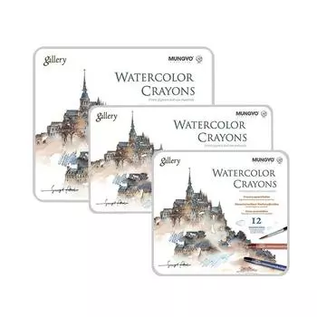 Mungyo Professional Gallery Акварельные мелки Цвета (12, 24, 36 цветов) 12 Colors