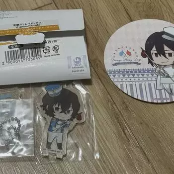 Munho Stray Dogs Animate Cafe Acrylic/coaster Dazai, Fidor