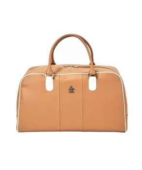 [Munsingwear] Boston Bag Simple One Point Stylish Gym Travel Golf MG4FBB01M BG00 (Beige)