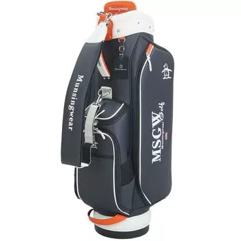 MUNSINGWEAR Caddy Bag 9 Type Cart Type Slim Storage Name Plate Included Golf MG4FCB02M